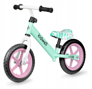 Kidwell Rebel 12" balančný bicykel, zelený